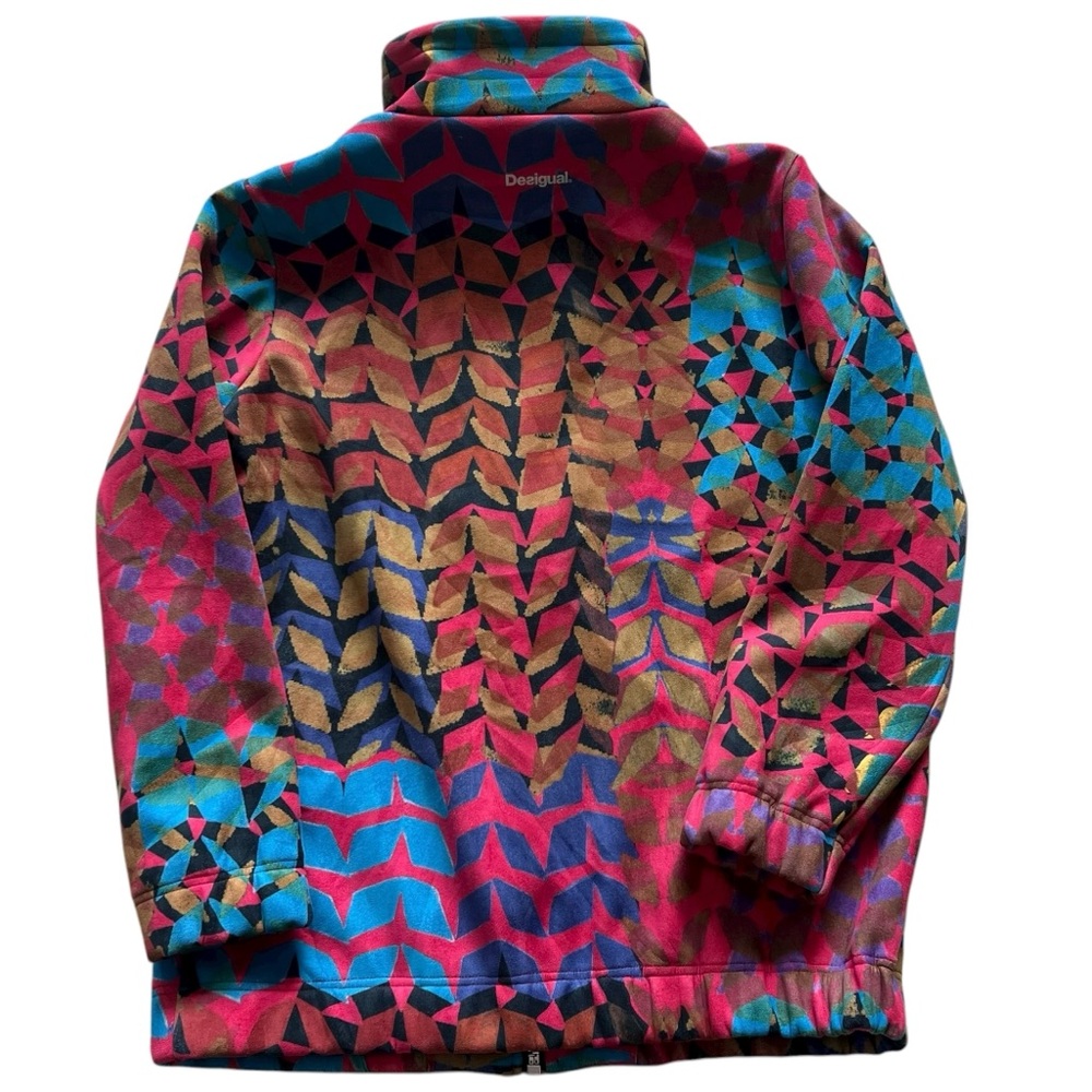 Desigual Retro Patch OLAHRAGA Jacket Size L/XL - Picture 5 of 16